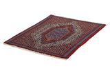 Senneh - Kurdi Persian Carpet 95x73 - Picture 2