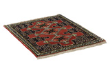 Senneh - Kurdi Persian Carpet 80x68 - Picture 1