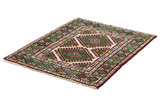 Koliai - Kurdi Persian Carpet 88x67 - Picture 2