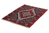 Senneh - Kurdi Persian Carpet 97x68 - Picture 2