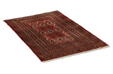 Bokhara - Turkaman Persian Carpet 97x64 - Picture 1