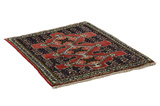 Senneh - Kurdi Persian Carpet 85x74 - Picture 1