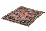 Senneh - Kurdi Persian Carpet 85x74 - Picture 2