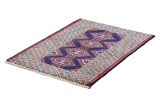 Bokhara - Turkaman Persian Carpet 86x60 - Picture 2