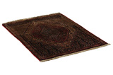 Senneh - Kurdi Persian Carpet 93x70 - Picture 1