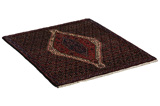 Senneh - Kurdi Persian Carpet 92x77 - Picture 1