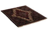 Senneh - Kurdi Persian Carpet 98x76 - Picture 1