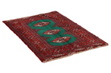 Bokhara - Turkaman Persian Carpet 95x66 - Picture 1