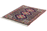 Senneh - Kurdi Persian Carpet 94x71 - Picture 2