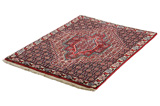 Senneh - Kurdi Persian Carpet 100x73 - Picture 2