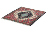 Senneh - Kurdi Persian Carpet 85x72 - Picture 2