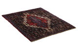 Senneh - Kurdi Persian Carpet 115x85 - Picture 1