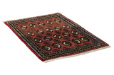 Bokhara - Turkaman Persian Carpet 90x63 - Picture 1