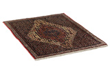 Senneh - Kurdi Persian Carpet 100x76 - Picture 1
