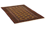Bokhara - Kurdi Persian Carpet 175x112 - Picture 1