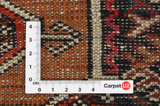 Bokhara - Kurdi Persian Carpet 175x112 - Picture 4