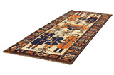 Bakhtiari Persian Carpet 340x127 - Picture 2