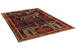 Gabbeh - Qashqai Persian Carpet 235x162 - Picture 1
