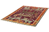 Gabbeh - Qashqai Persian Carpet 235x162 - Picture 2