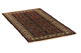 Baluch - Turkaman Persian Carpet 130x73 - Picture 1