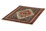 Senneh - Kurdi Persian Carpet 105x72 - Picture 2