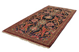 Bijar - Kurdi Persian Carpet 336x162 - Picture 2