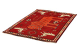 Lori - Gabbeh Persian Carpet 156x115 - Picture 2