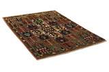 Gabbeh - Bakhtiari Persian Carpet 191x126 - Picture 1