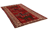 Koliai - Kurdi Persian Carpet 251x146 - Picture 1