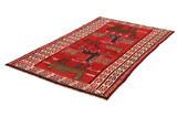 Koliai - Kurdi Persian Carpet 251x146 - Picture 2