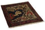 Bijar - Kurdi Persian Carpet 86x72 - Picture 1