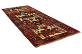 Bakhtiari - Lori Persian Carpet 393x150 - Picture 1