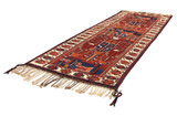 Bakhtiari - Qashqai Persian Carpet 413x153 - Picture 2