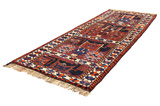 Bakhtiari - Qashqai Persian Carpet 401x148 - Picture 2