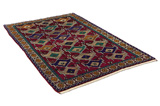 Gabbeh - Qashqai Persian Carpet 253x152 - Picture 1