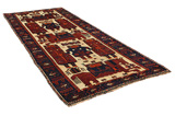 Bakhtiari - Qashqai Persian Carpet 369x146 - Picture 1