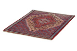 Senneh - Kurdi Persian Carpet 100x70 - Picture 2