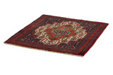 Senneh - Kurdi Persian Carpet 97x80 - Picture 2
