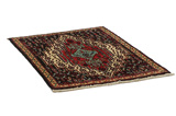 Senneh - Kurdi Persian Carpet 90x70 - Picture 1