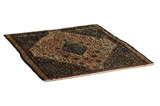 Senneh - Kurdi Persian Carpet 98x84 - Picture 1