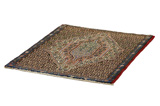 Senneh - Kurdi Persian Carpet 95x72 - Picture 2
