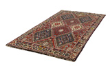 Yalameh - Qashqai Persian Carpet 310x151 - Picture 2