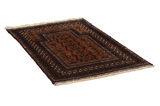 Baluch - Turkaman Persian Carpet 144x88 - Picture 1