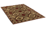 Gabbeh - Qashqai Persian Carpet 210x138 - Picture 1
