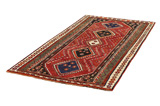 Yalameh - Qashqai Persian Carpet 247x128 - Picture 2