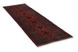 Senneh - Kurdi Persian Carpet 300x90 - Picture 1