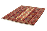 Lori - Bakhtiari Persian Carpet 207x144 - Picture 2