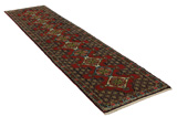 Senneh - Kurdi Persian Carpet 395x89 - Picture 1