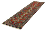 Senneh - Kurdi Persian Carpet 395x89 - Picture 2