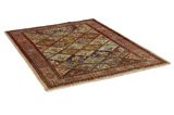 Bakhtiari Persian Carpet 190x145 - Picture 1